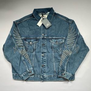 Levi’s Made & Crafter Denim Trucker Jacket With Embroidery